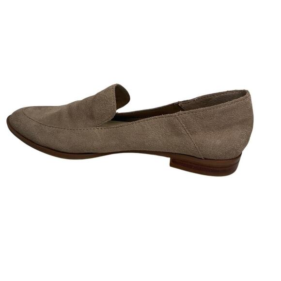 Women's Dolce Vita Loafers Slip On Calla Gray Suede Leather Work Casual Size 7 - Picture 1 of 15